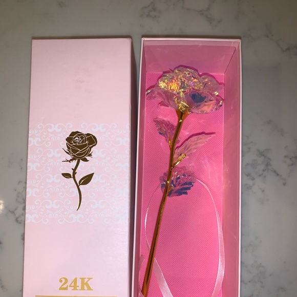 24 K Golden Rose Flower - Picture 4 of 4